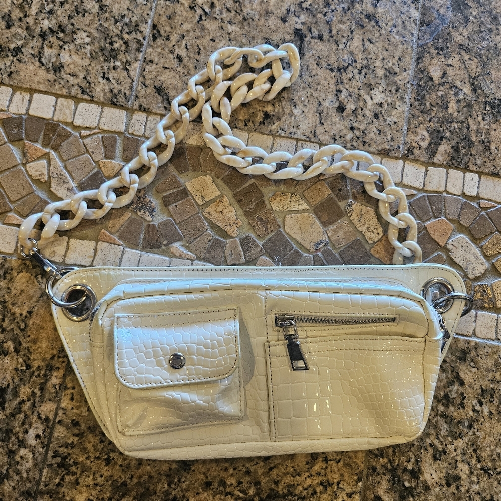 HVISK Designer Caman Cream hip pack bag purse